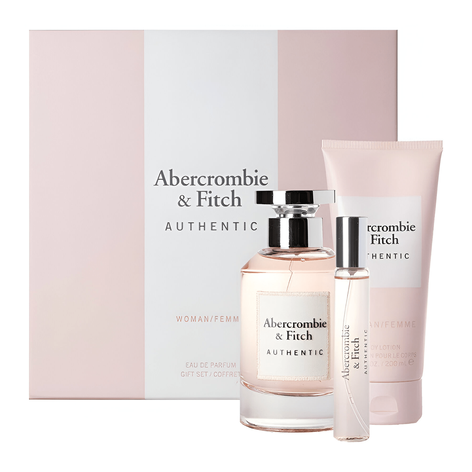Abercrombie & Fitch Authentic EDP Body Lotion Set for Women