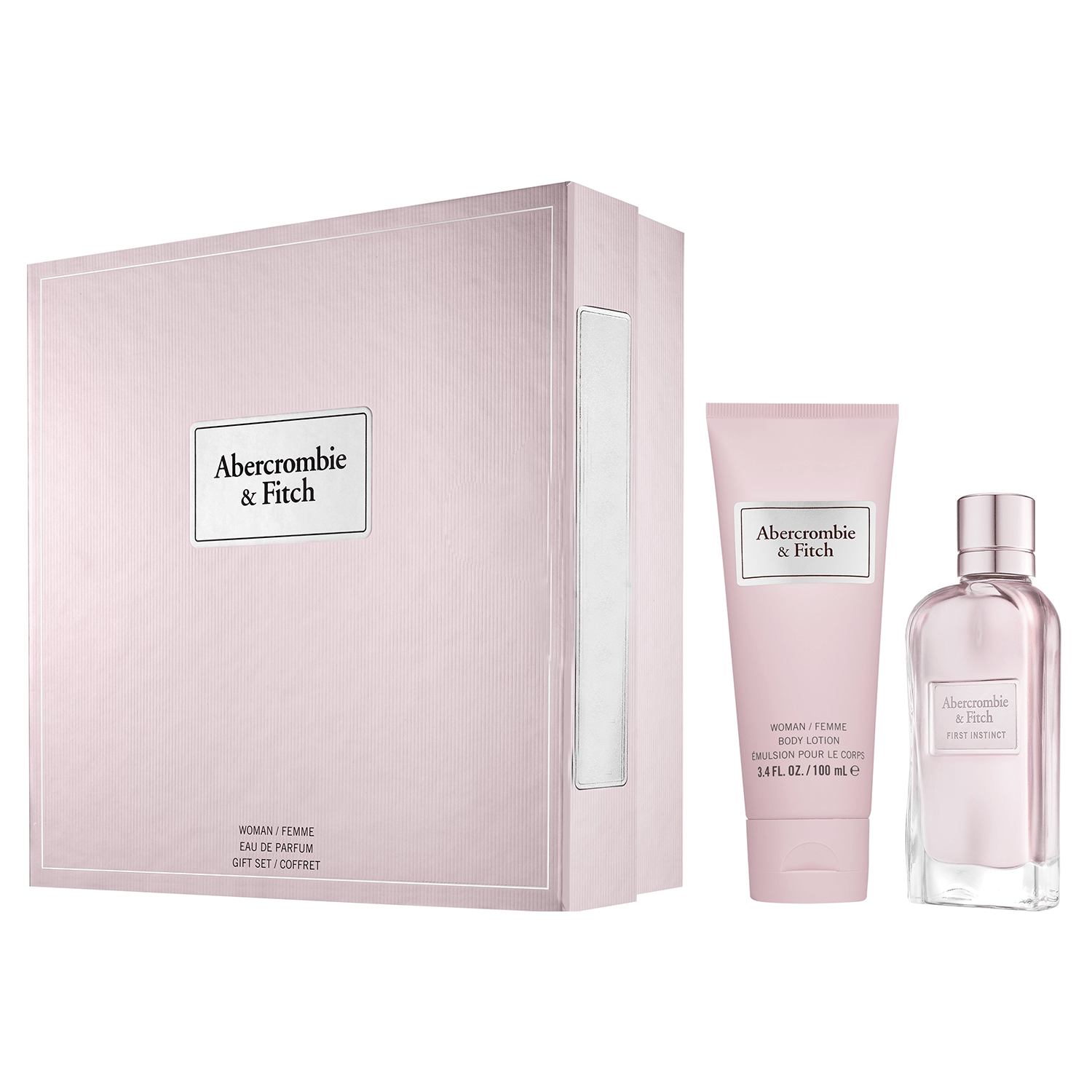 Abercrombie & Fitch First Instinct EDP Body Lotion Set For Women