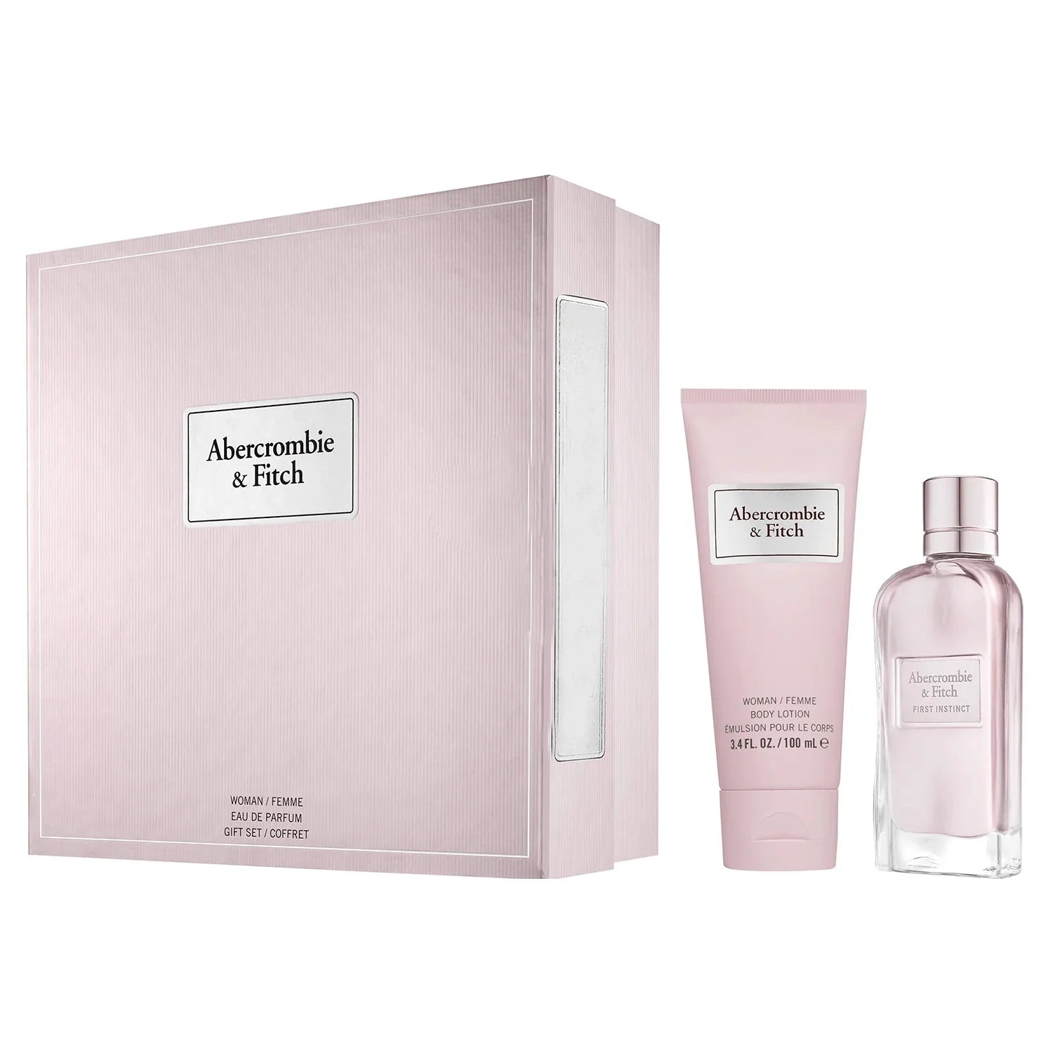 Abercrombie & Fitch First Instinct EDP Body Lotion Set for Women