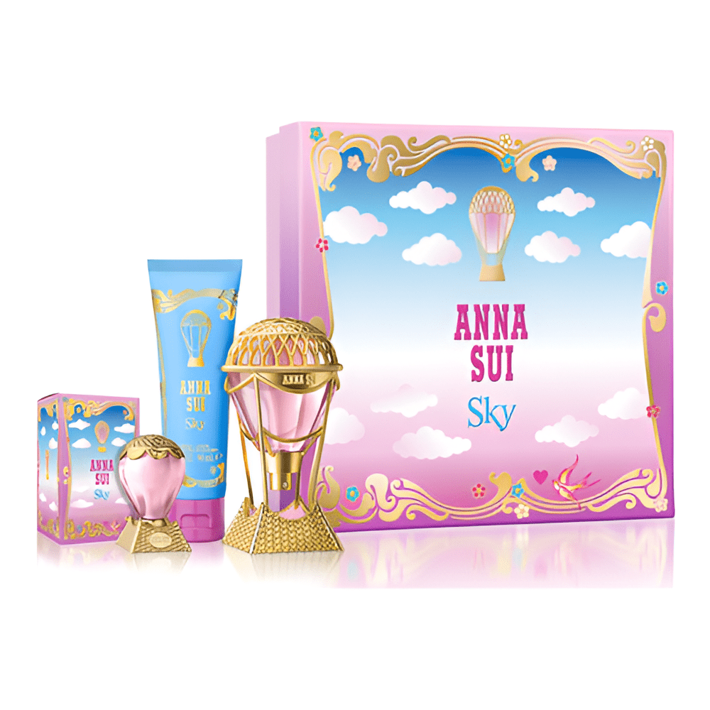 Anna Sui Sky Body Lotion Set