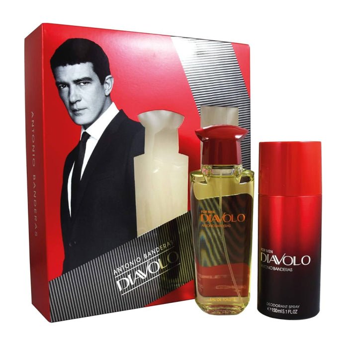 Antonio Banderas Diavolo For Men EDT & Deodorant Spray Set