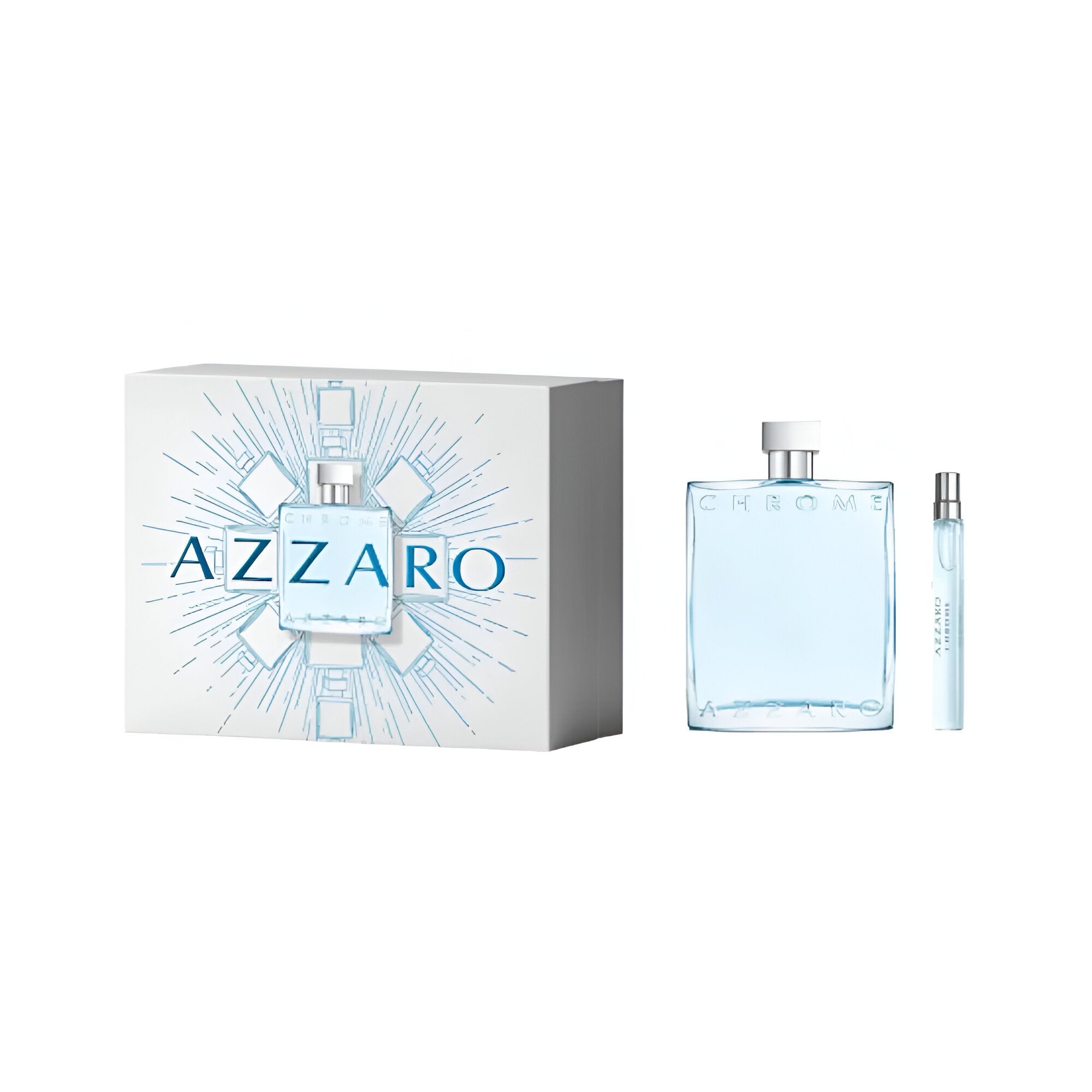 Azzaro Chrome EDT For Men Gift Set