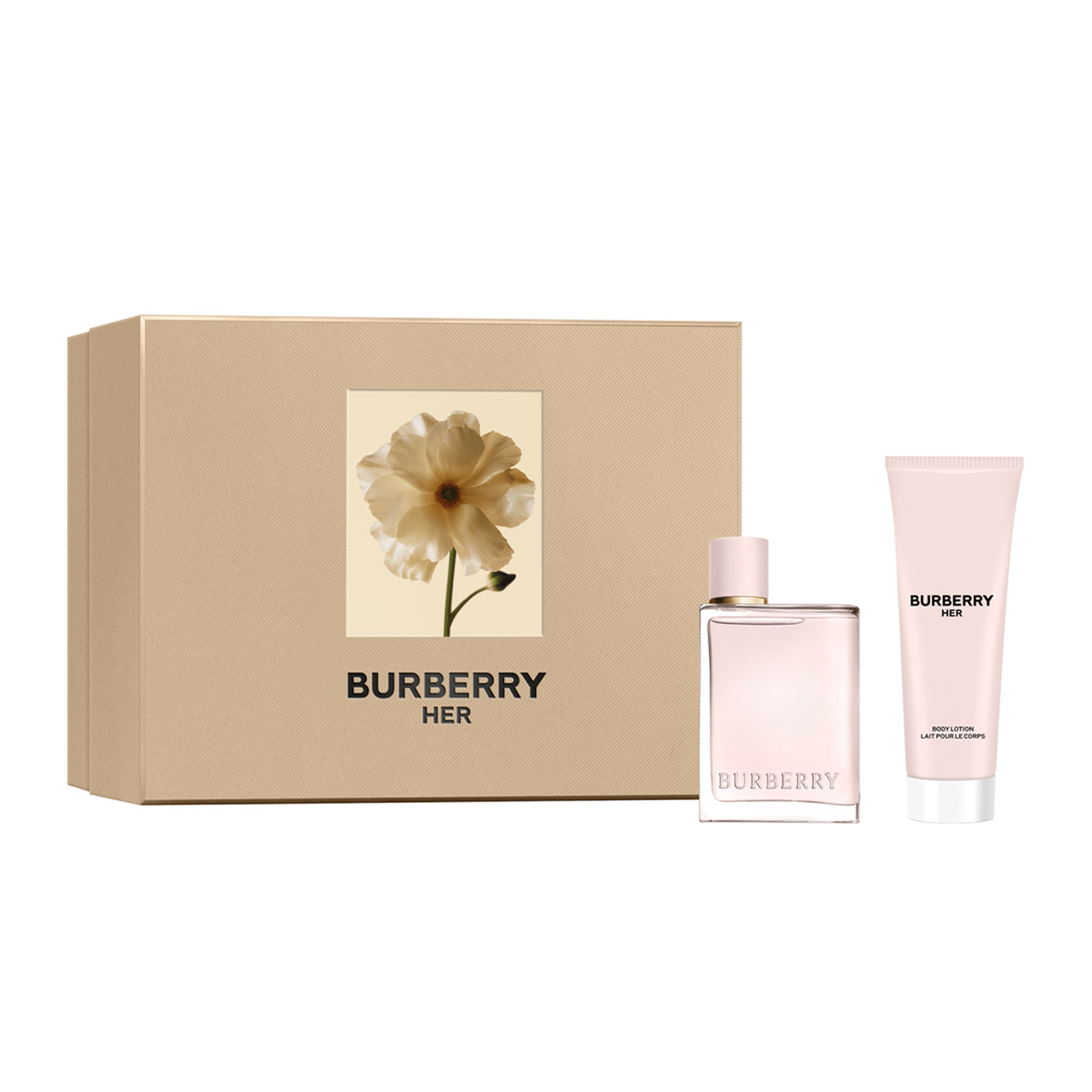 Burberry Her EDP & Body Lotion Set For Women