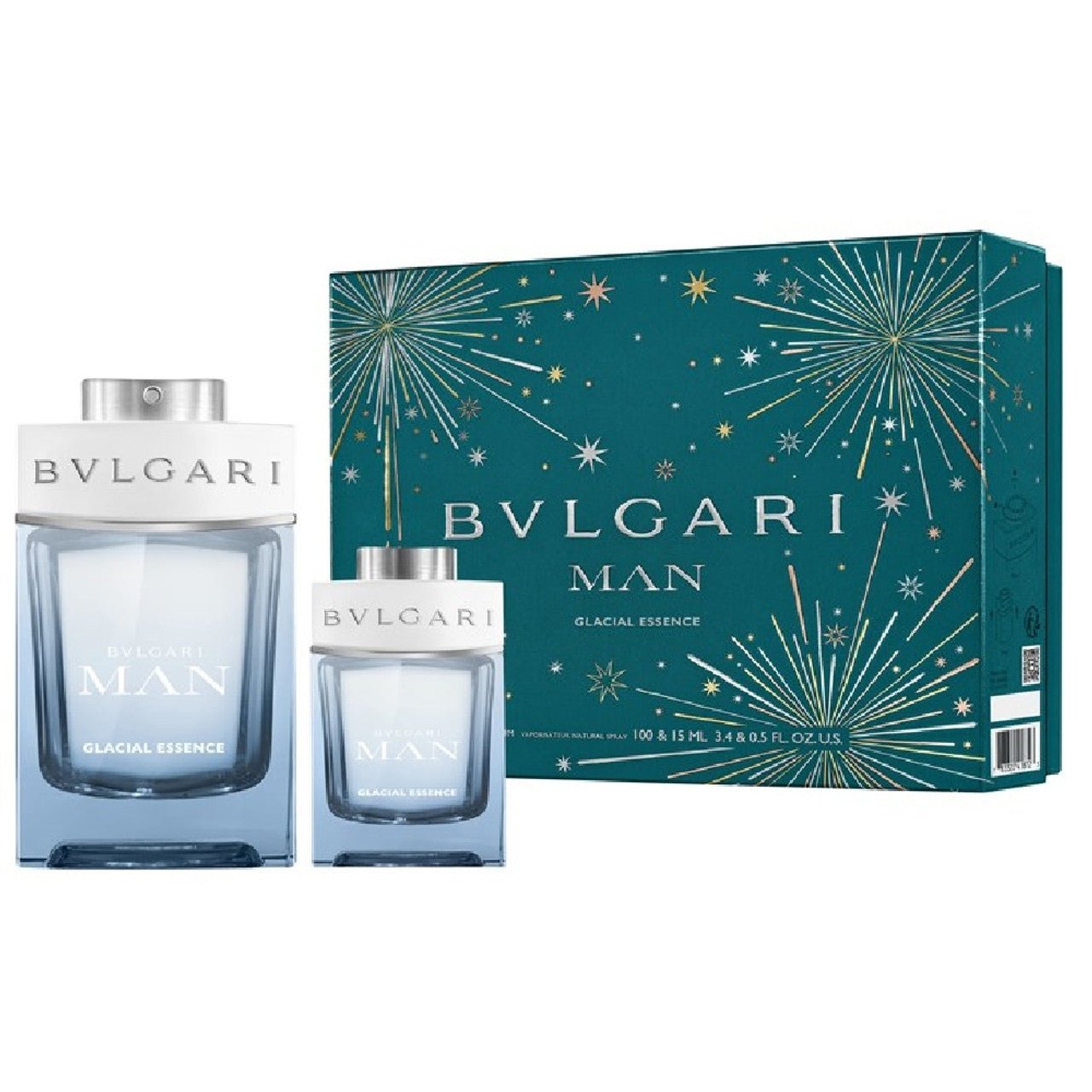 Bvlgari Man Glacial Essence EDP Set for Men