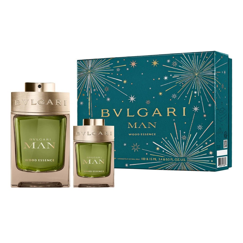 Bvlgari Man Wood Essence EDP Set for Men
