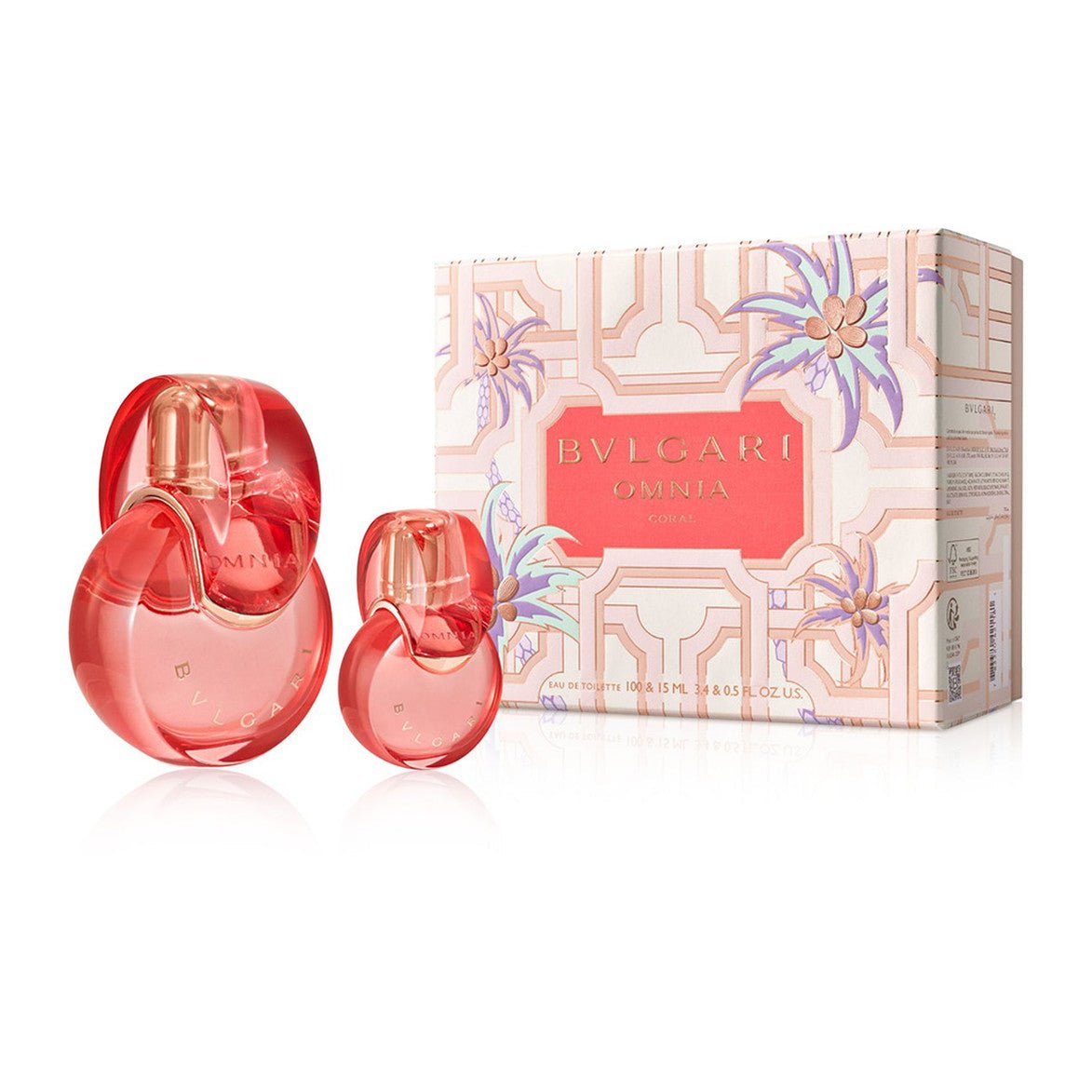 Bvlgari Omnia Coral EDT Set