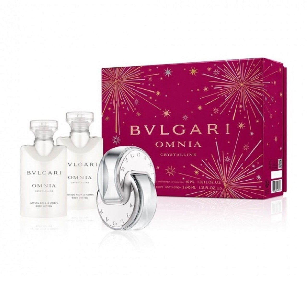 Bvlgari Omnia Crystalline EDT Body Lotion Set
