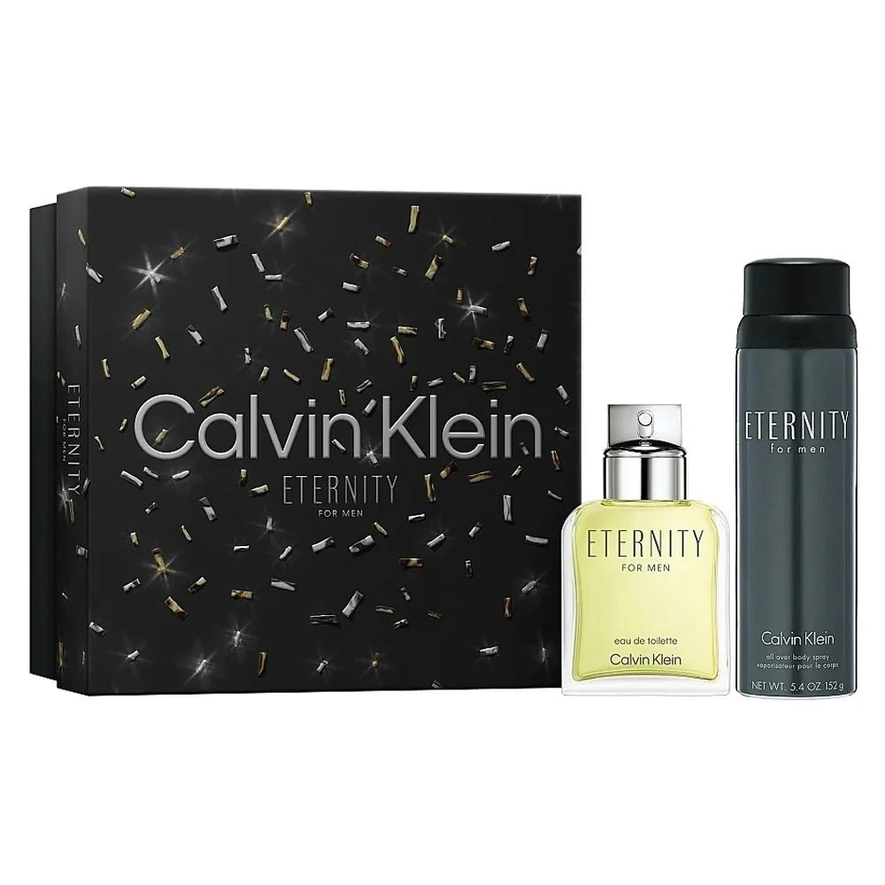 Calvin Klein Eternity EDT Deodorant Spray Set for Men