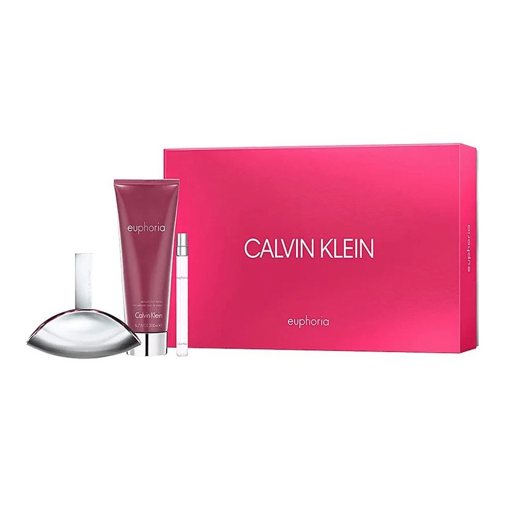 Calvin Klein Euphoria EDP Body Lotion & Travel Set For Women