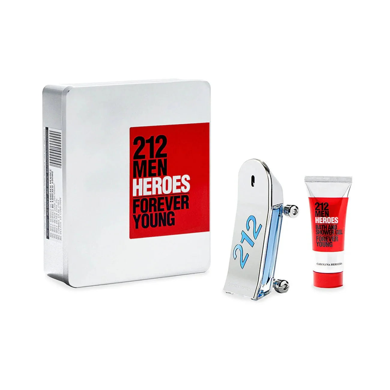 Carolina Herrera 212 Heroes Forever Young EDT Set for Men