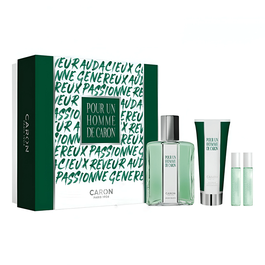 Caron EDT Hair & Body Wash Set for Men