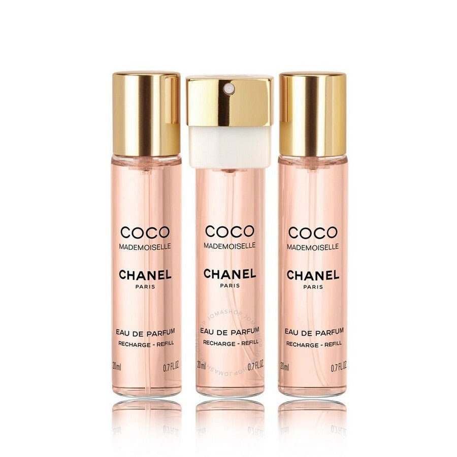 Chanel Coco Mademoiselle EDP Twist & Spray Set Three 20ml recharge bottles