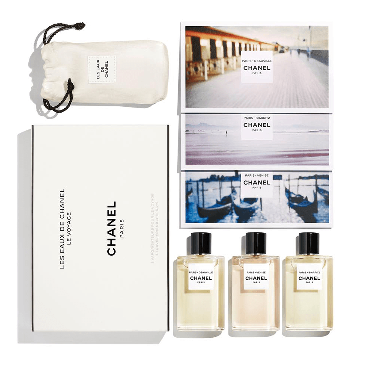 Chanel Les Eaux De Chanel Travel Set