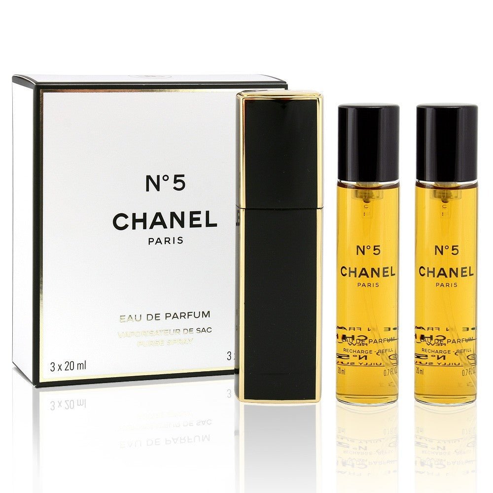 Chanel N°5 EDP Twist & Spray Set Three 20ml bottles