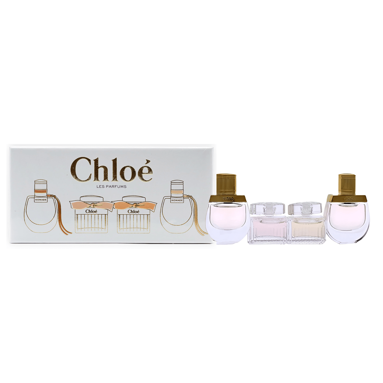 Chloe Nomade & Rose Tangerine EDP/EDT Mini Set For Women