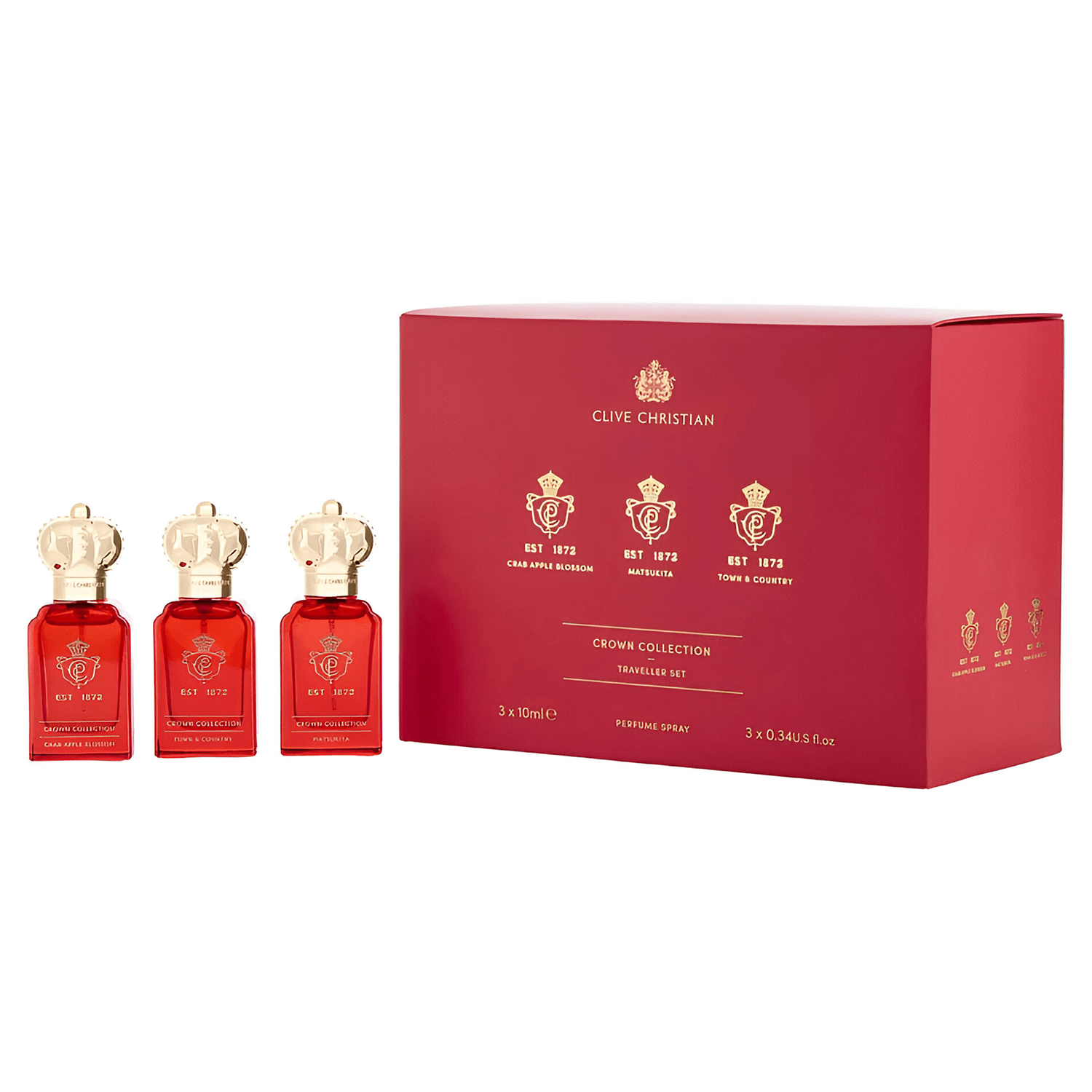 Clive Christian Crown Collection Travel Set