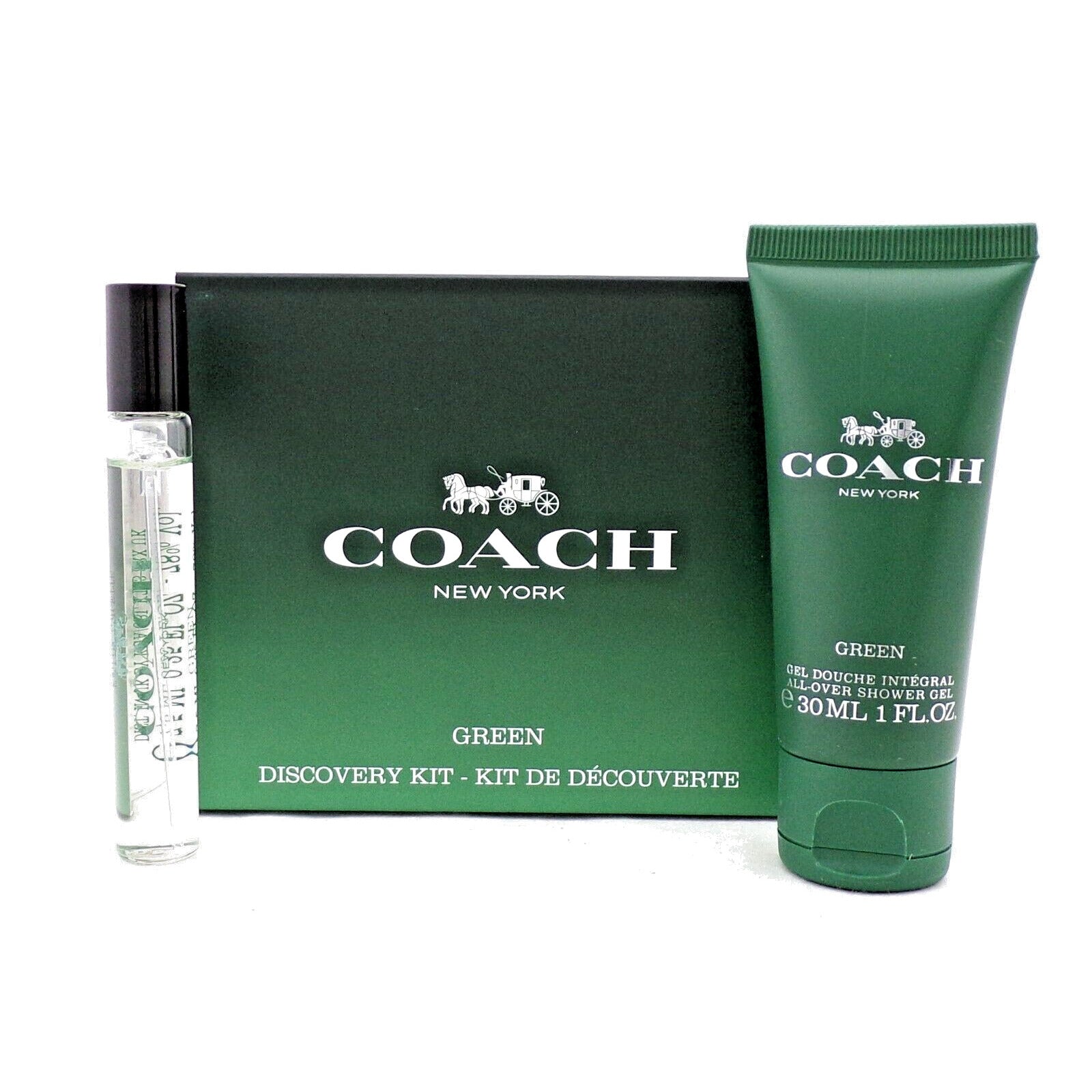 Coach Green EDT & Shower Gel Set For Men