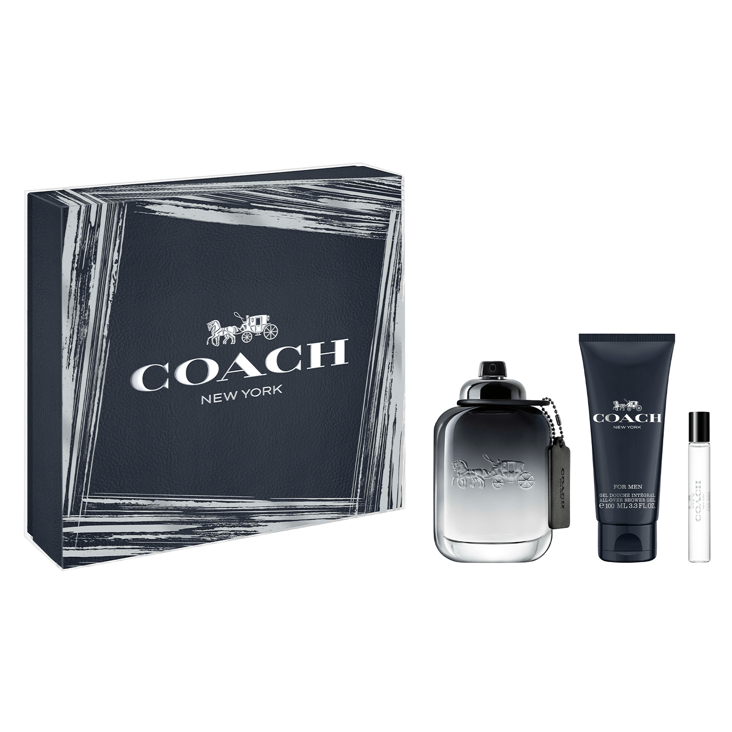 Coach Travel & Shower Set for Men EDT