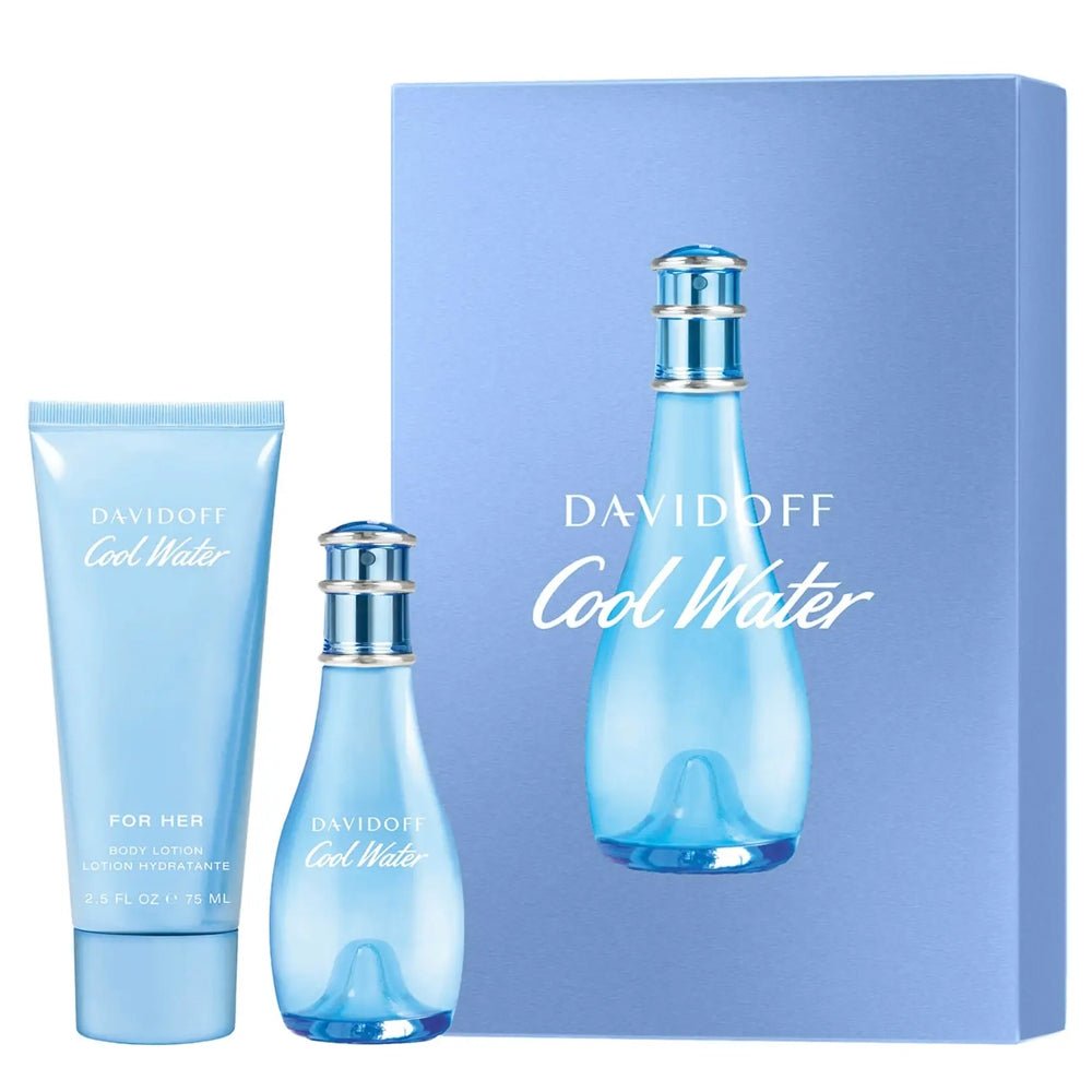 Davidoff Cool Water Body Lotion Set For Women