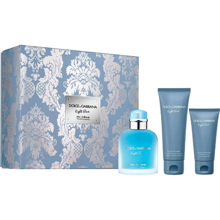 Dolce & Gabbana Light Blue Eau Intense Set For Men