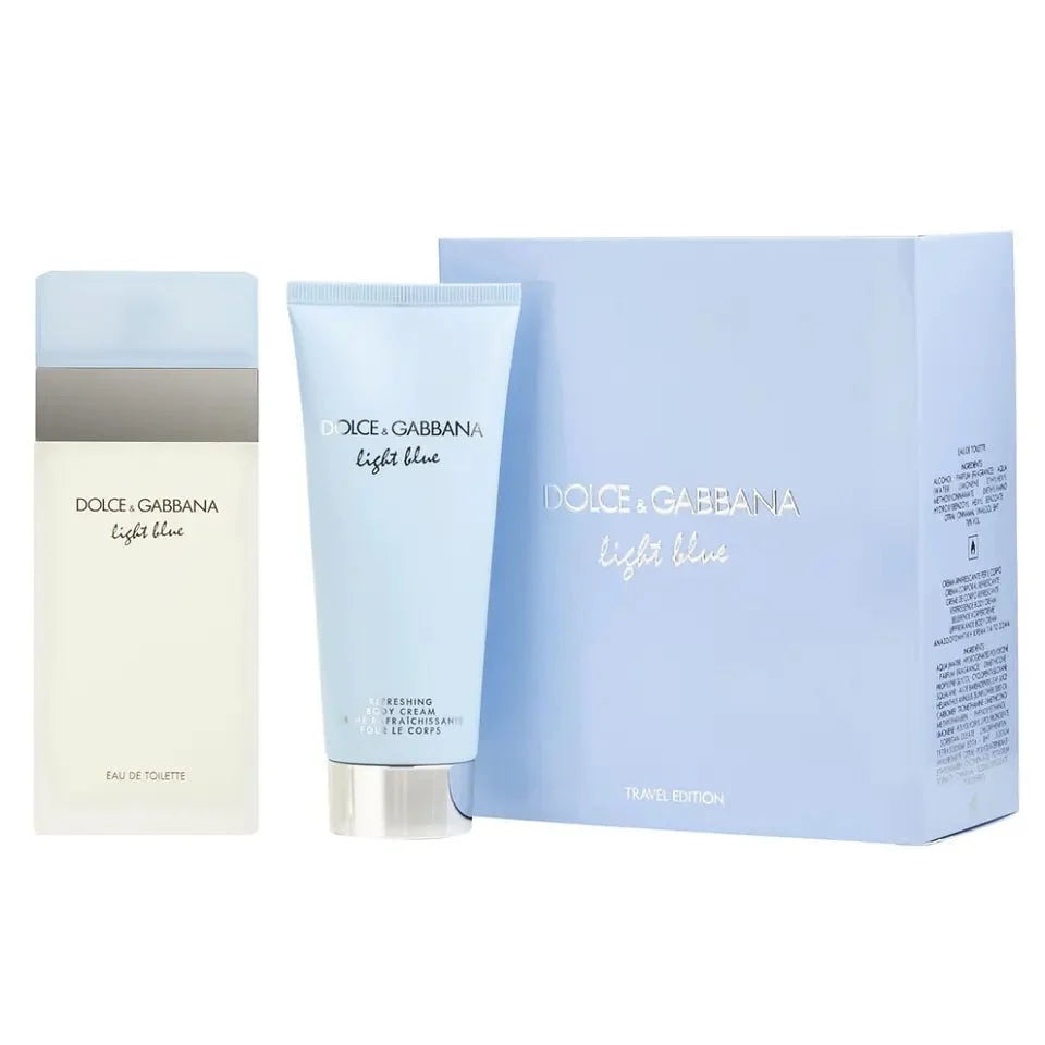 Dolce & Gabbana Light Blue EDT Body Cream Set
