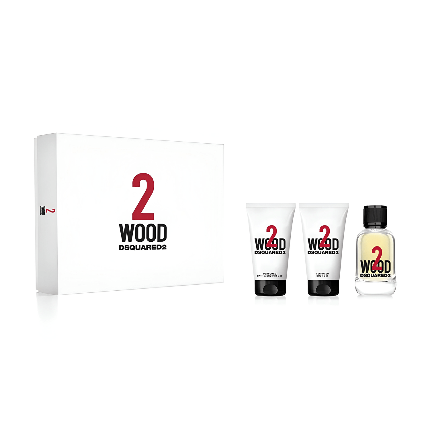 DSQUARED² Wood 2 EDT Body Gel & Shower Set for Men