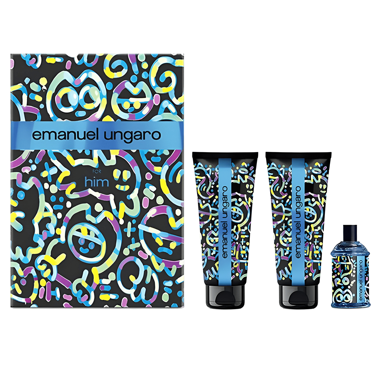Emanuel Ungaro For Him Shampoo & Shower Gel Set EDT