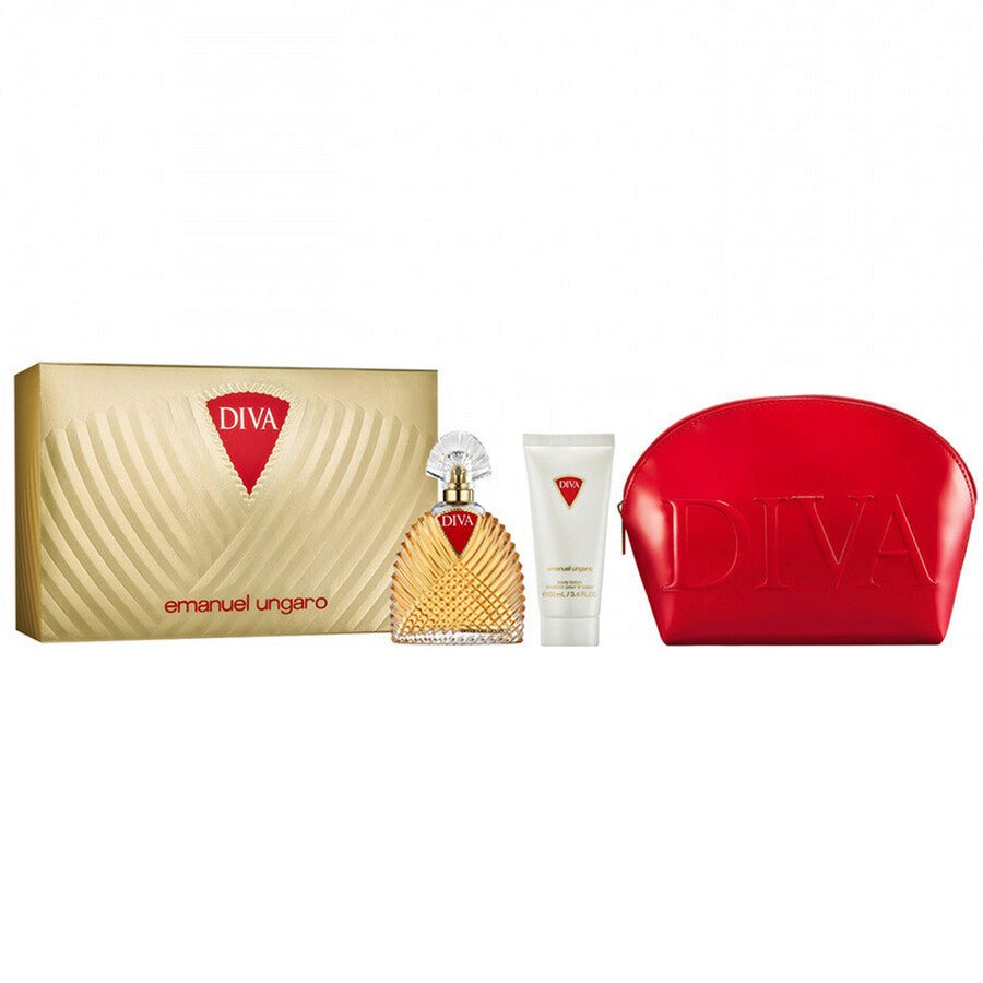 Emanuele Ungaro Diva EDP Body Lotion Set for Women