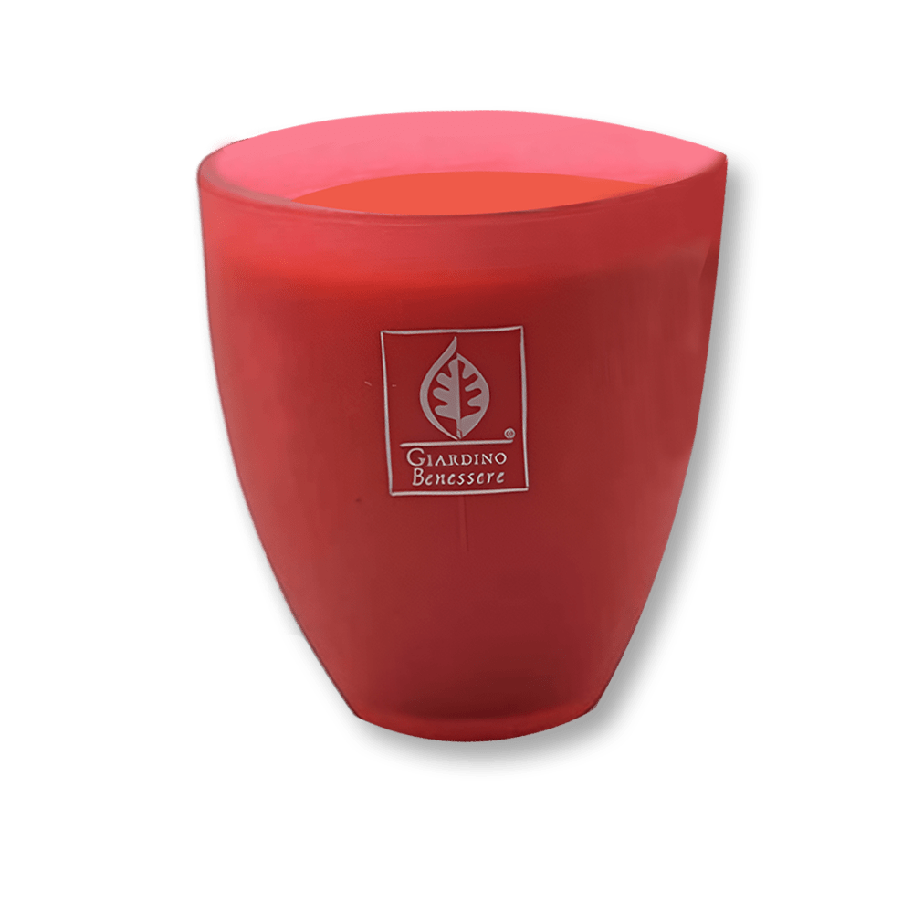 Giardino Benessere Iris Scented Candle In Glass Size