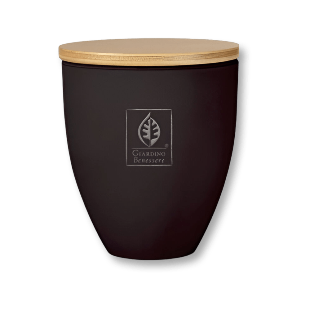 Giardino Benessere Sandalo E Mirra Scented Candle In Glass Size