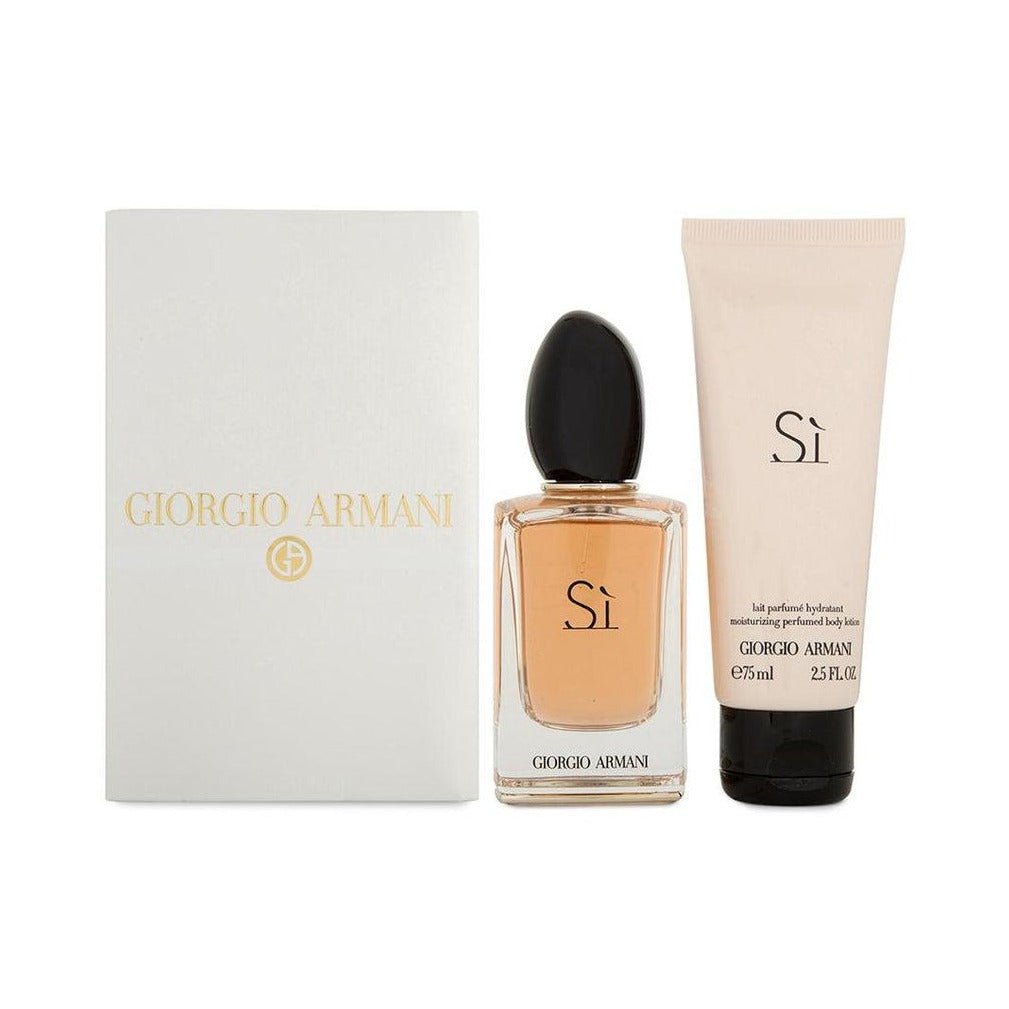 Giorgio Armani Si Body Lotion Set