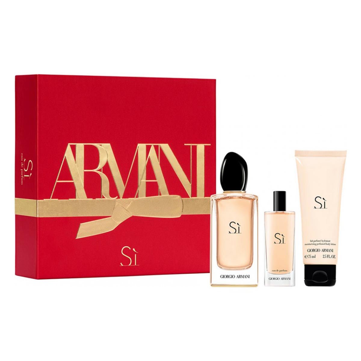 Giorgio Armani Si EDP Deluxe Gift Set 15ml Travel Spray