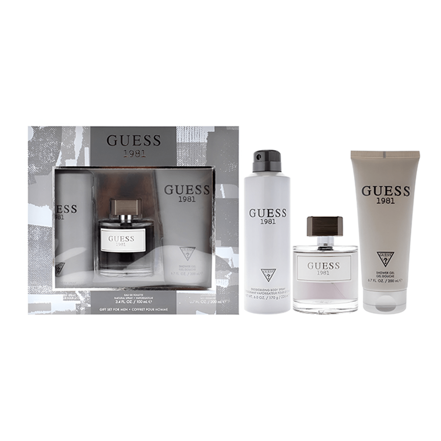 Guess 1981 EDT Hair Spray Set for Men