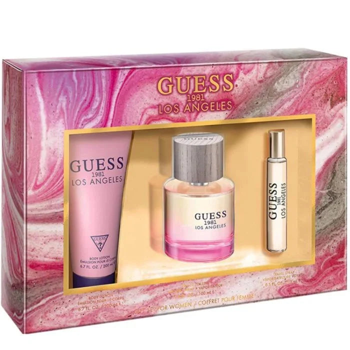 Guess 1981 Los Angeles Indulgence Trio Set