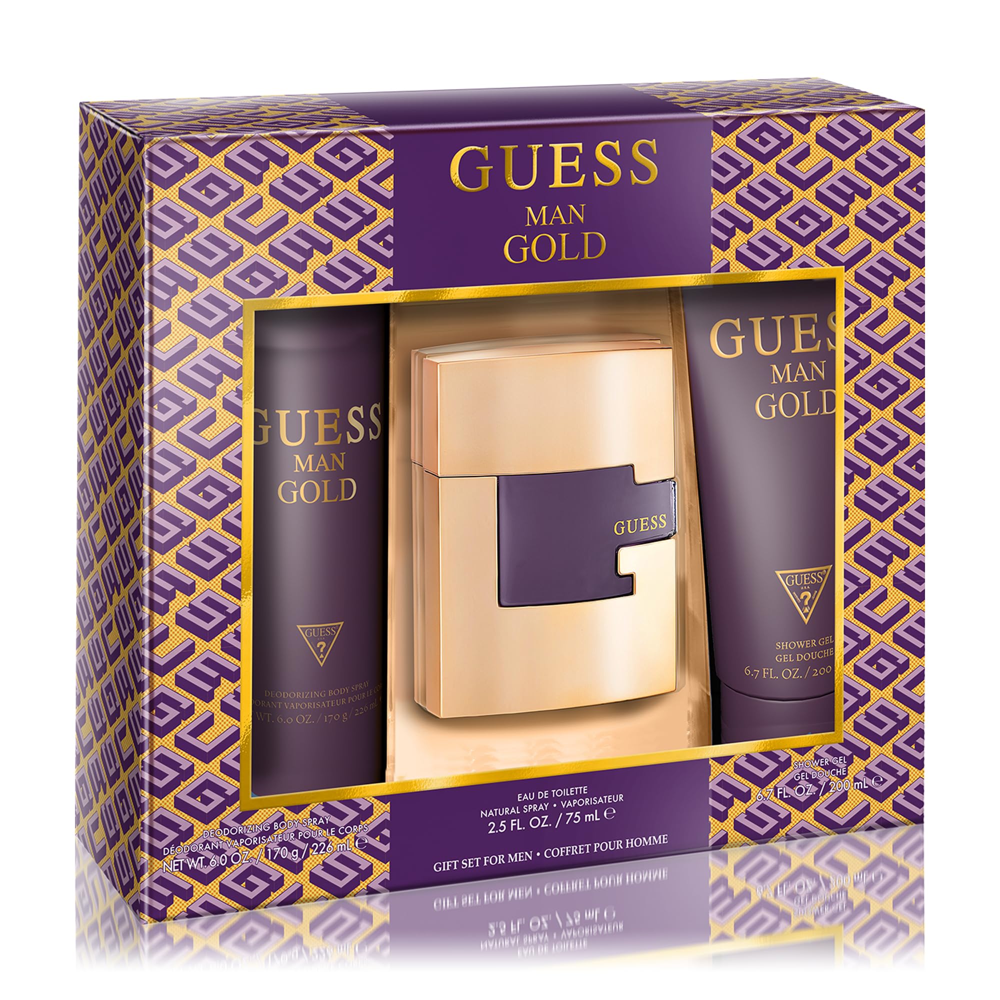 Guess Gold EDT Set For Men