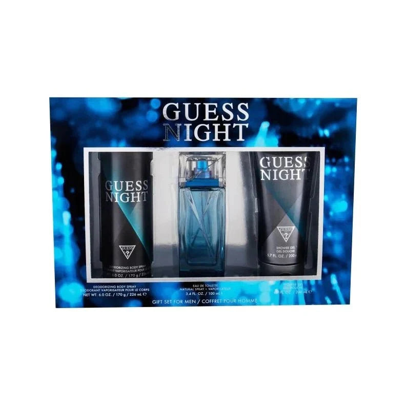 Guess Night Men's Fragrance Trio Set