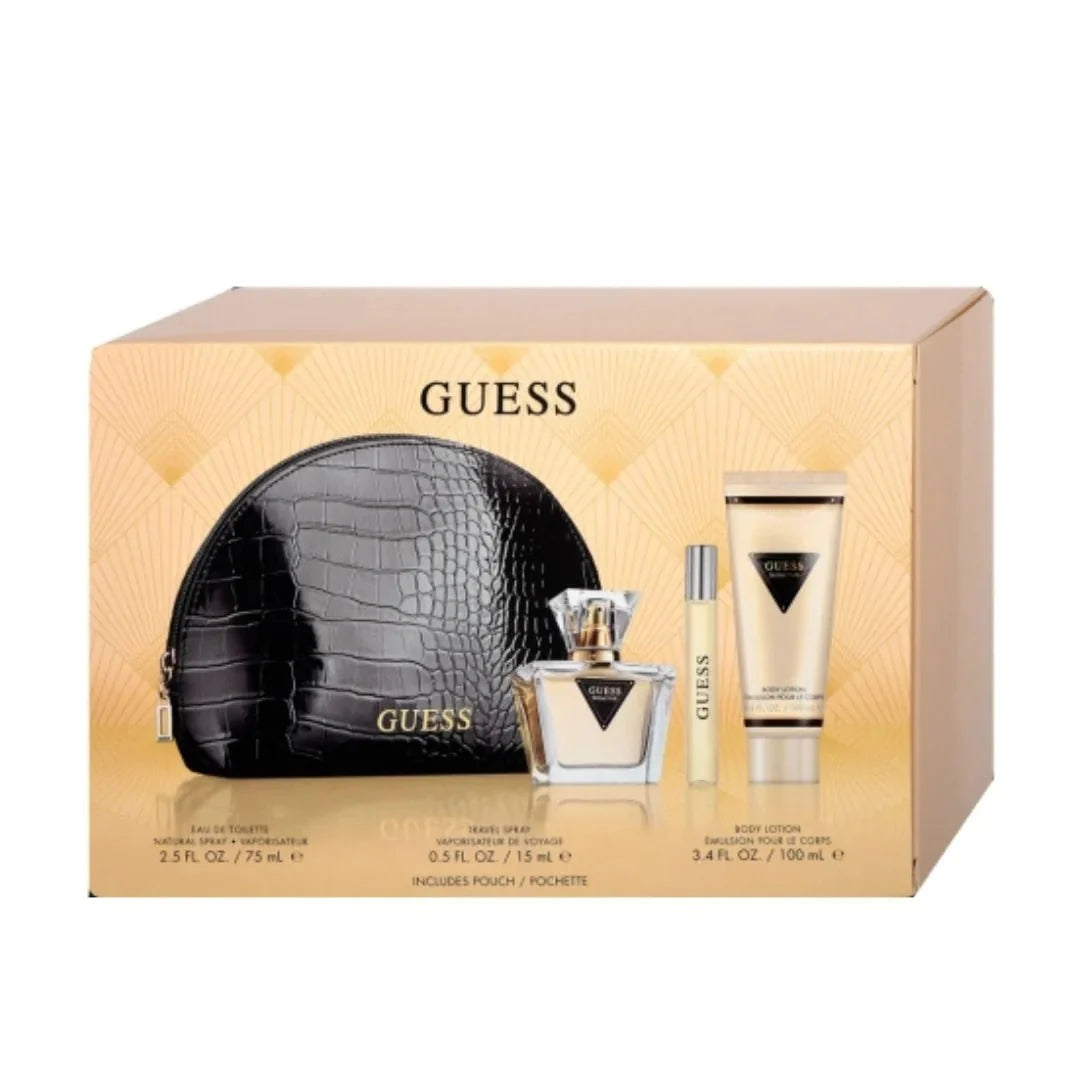 Guess Seductive EDT & Body Lotion Ensemble with Pouch