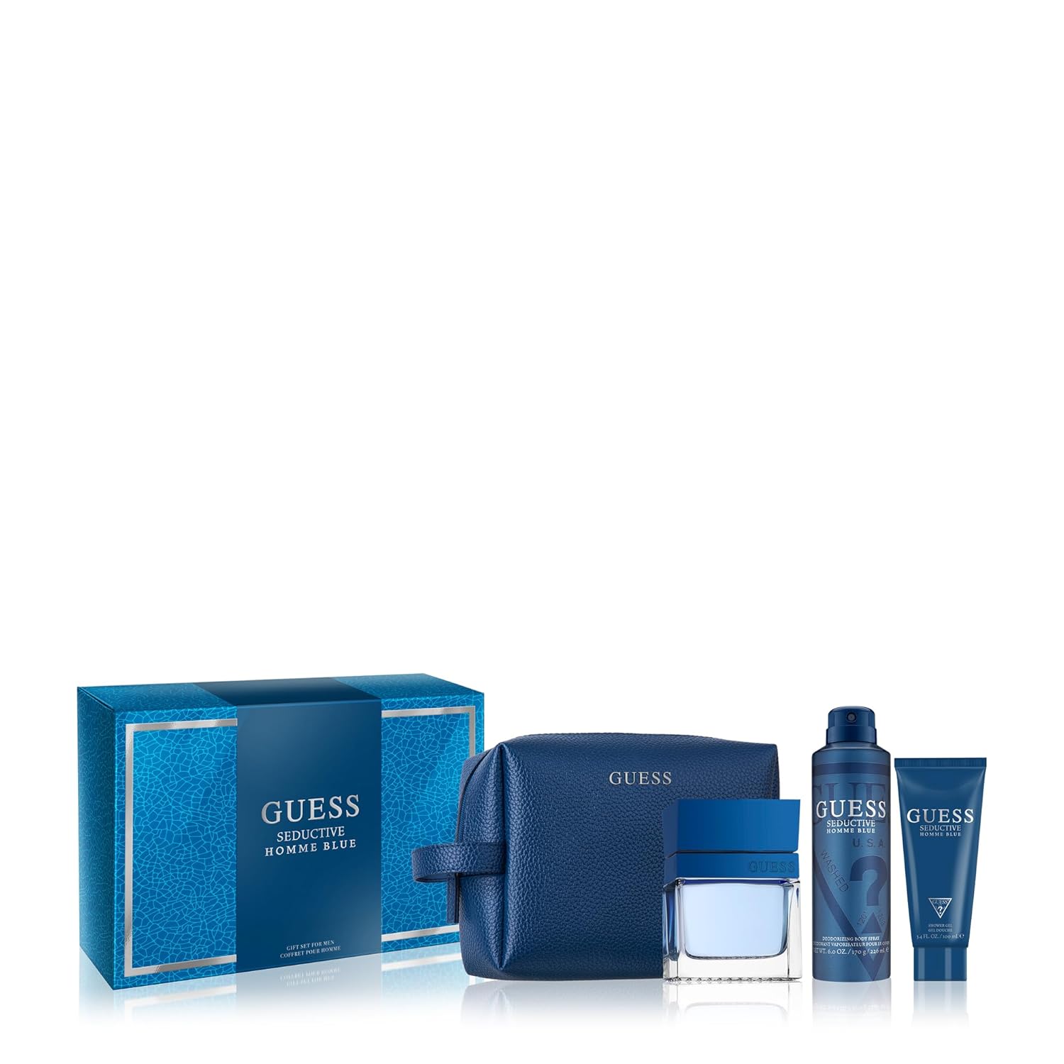 Guess Seductive Homme Blue EDT Gift Set for Men