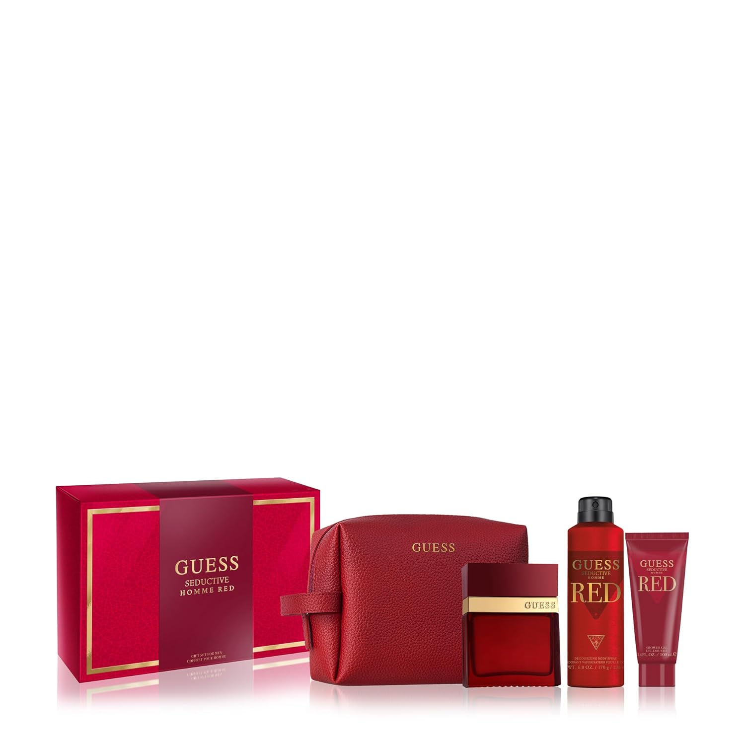 Guess Seductive Homme Red EDT Set for Men