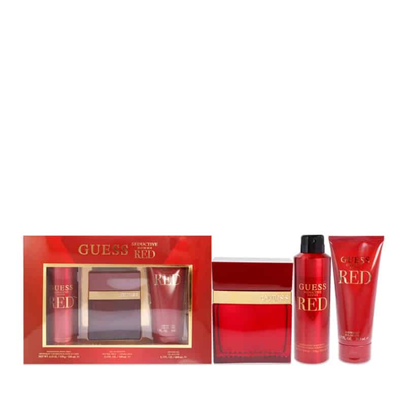 Guess Seductive Homme Red Trio Set