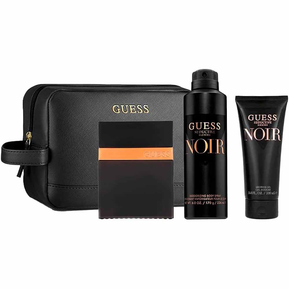 Guess Seductive Noir EDT Body Spray Gift Set