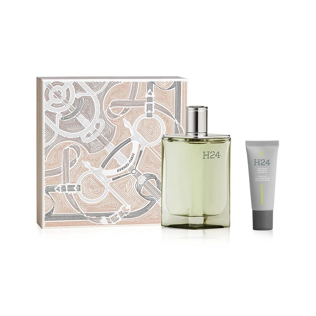 Hermes H24 EDP Energizing Moisturizer Set for Men