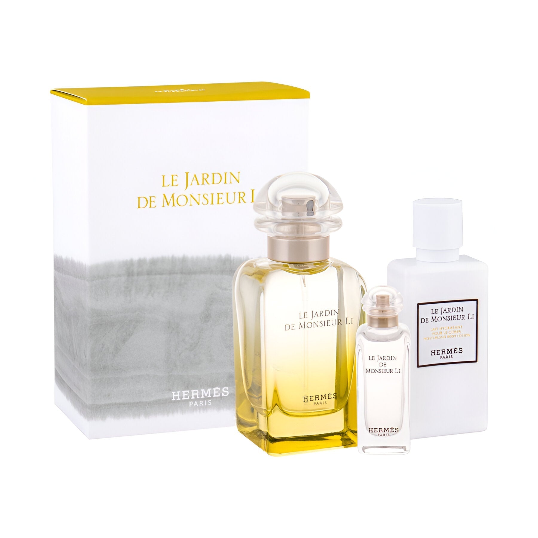 Hermes Le Jardin De Monsieur Li EDT Body Lotion Set for Men