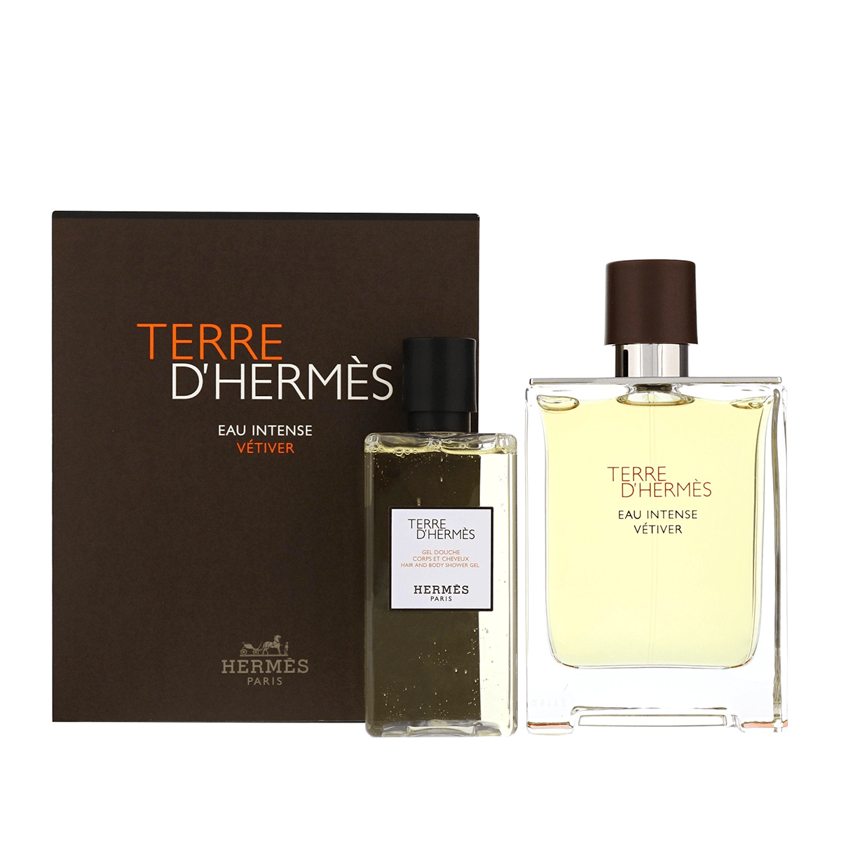 HERMÈS Terre d'HERMÈS Eau Intense Vetiver Shower Set