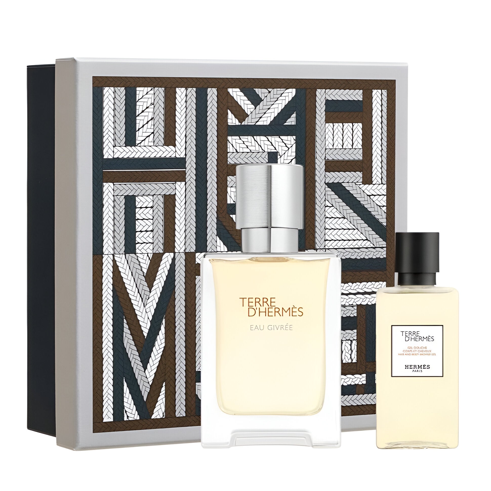 Hermes Terre D'Hermes EDP Hair & Body Shower Gel Set for Men