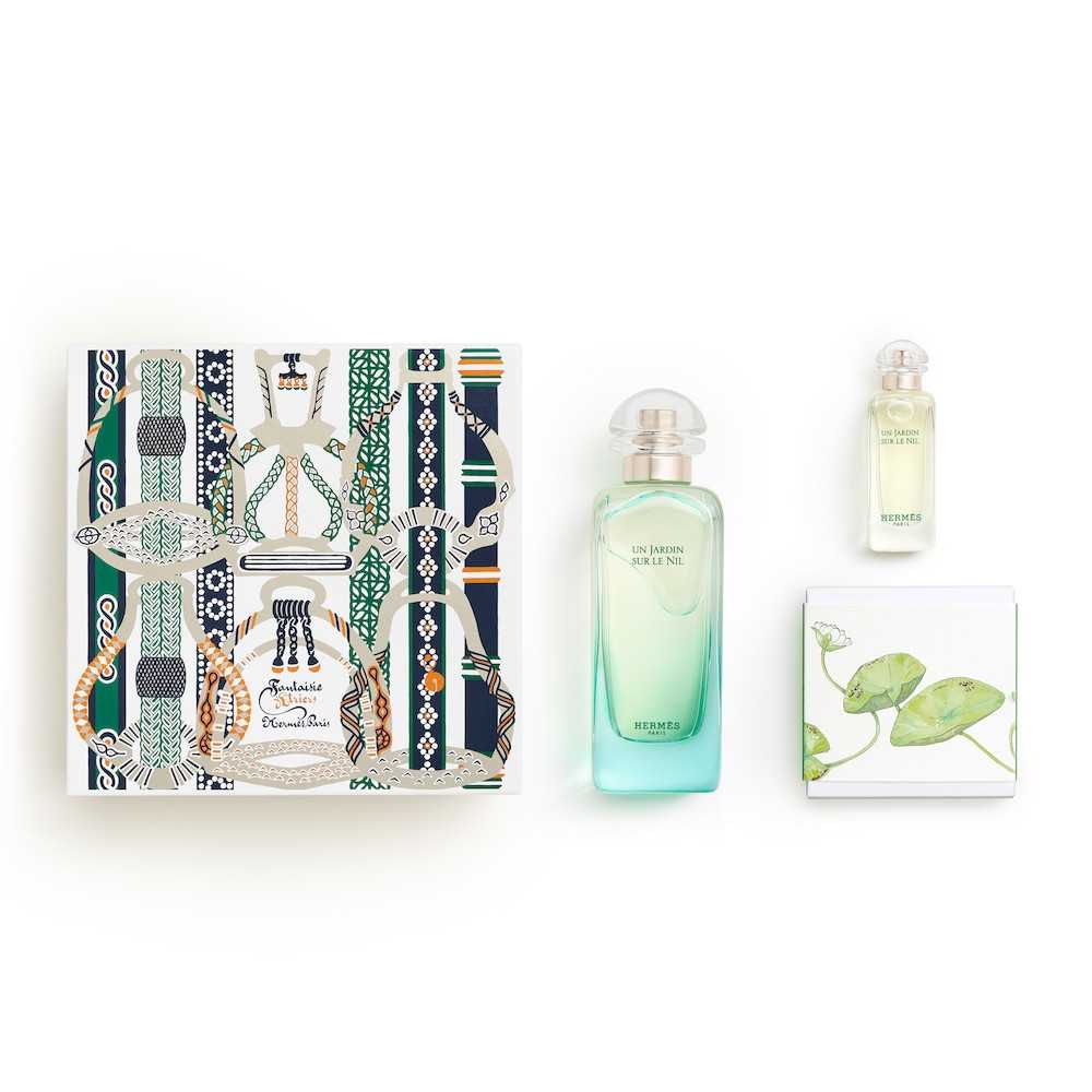 Hermes Un Jardin Sur Le Nil EDT & Perfumed Soap Set