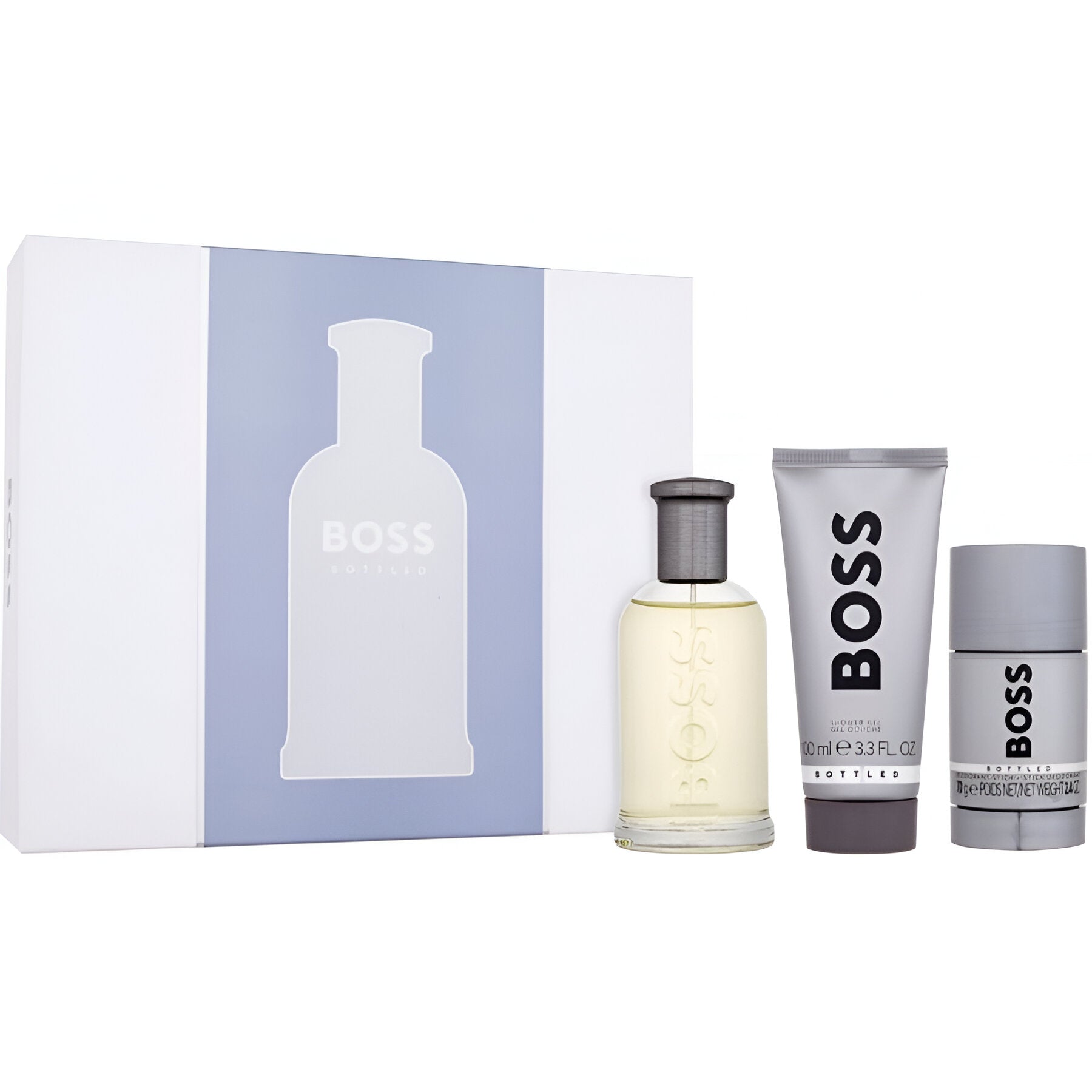 Hugo Boss Bottled EDT Shower Gel & Deo Stick Set for Men