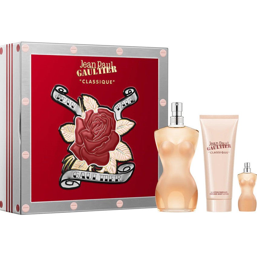Jean Paul Gaultier Classique EDT Travel & Body Lotion Set