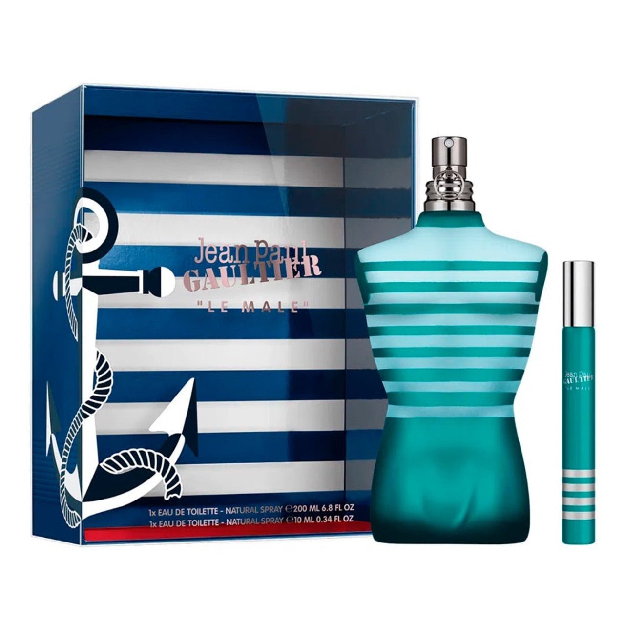 Jean Paul Gaultier Le Male EDT Navy Travel Set