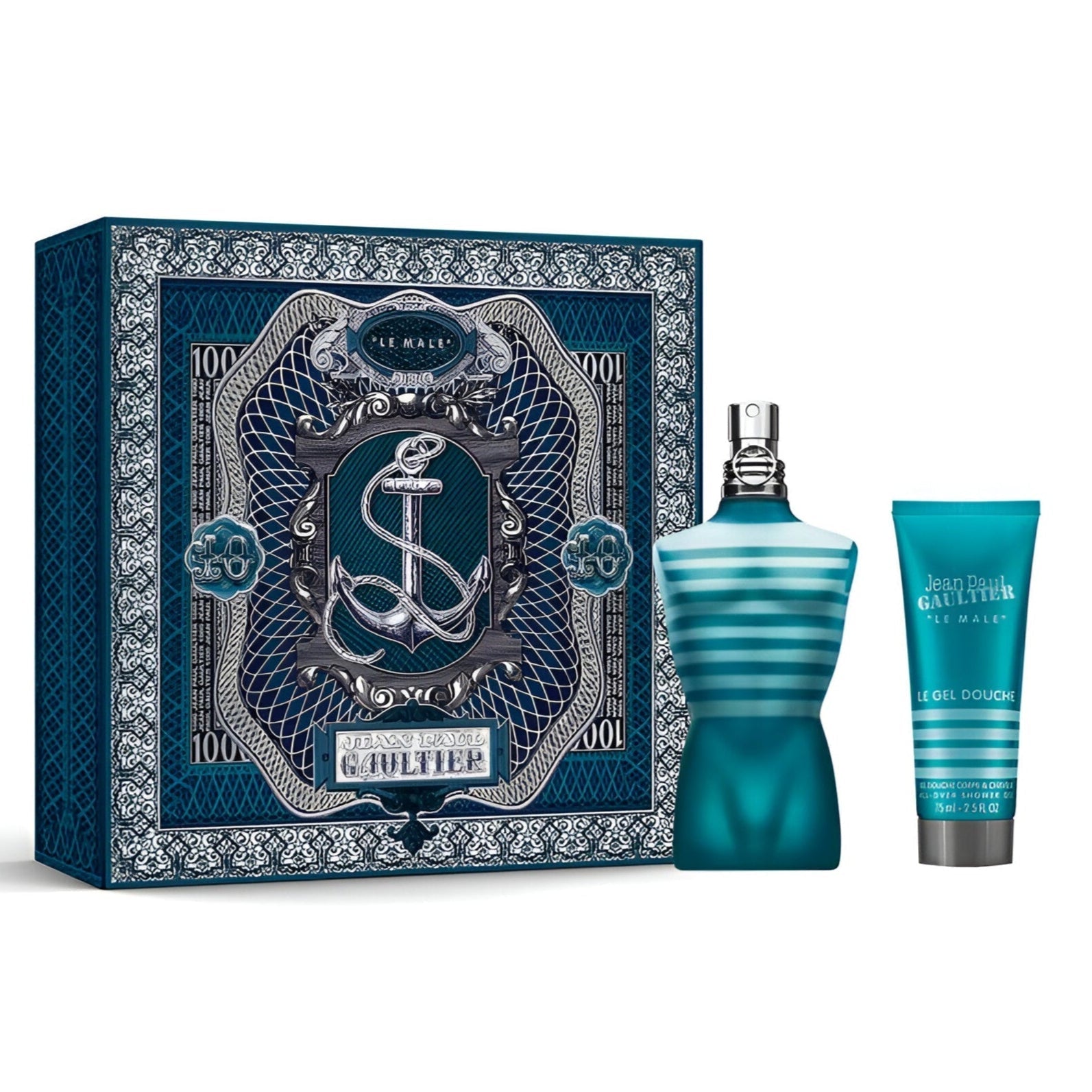 Jean Paul Gaultier Le Male EDT Shower Gel Set for Men